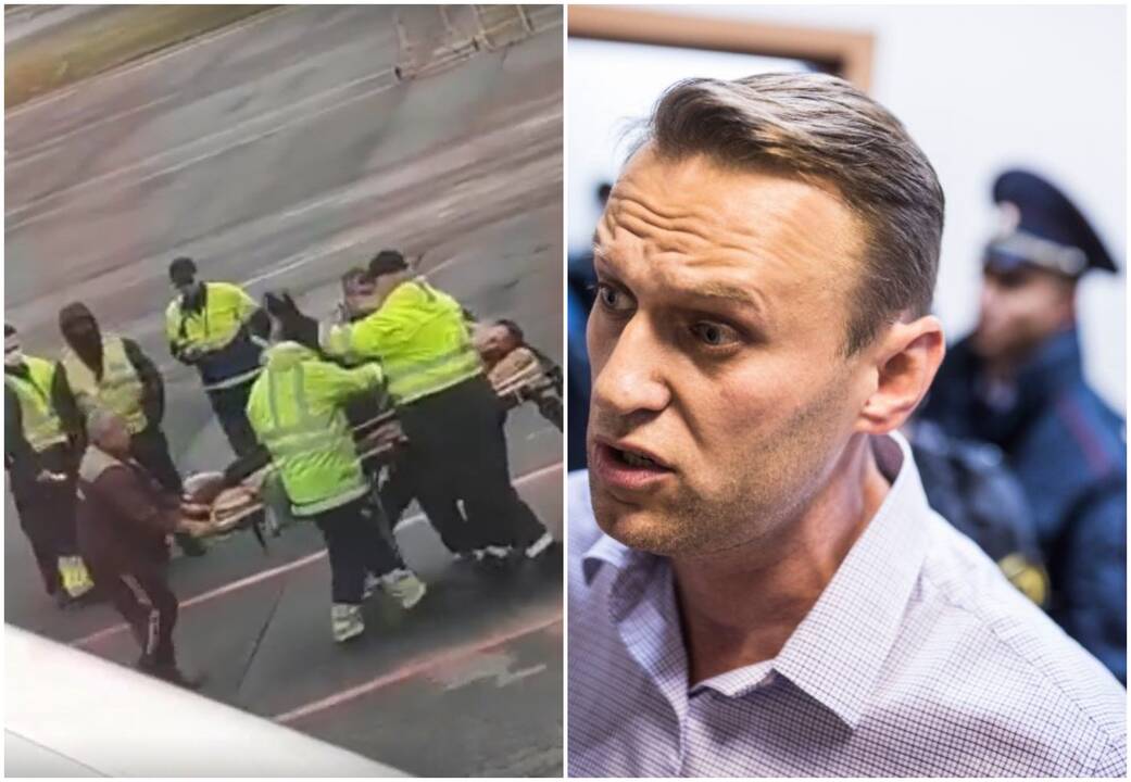 A. Navalnas – komos būklės: jo komanda pateikė pareiškimą dėl galimo apnuodijimo