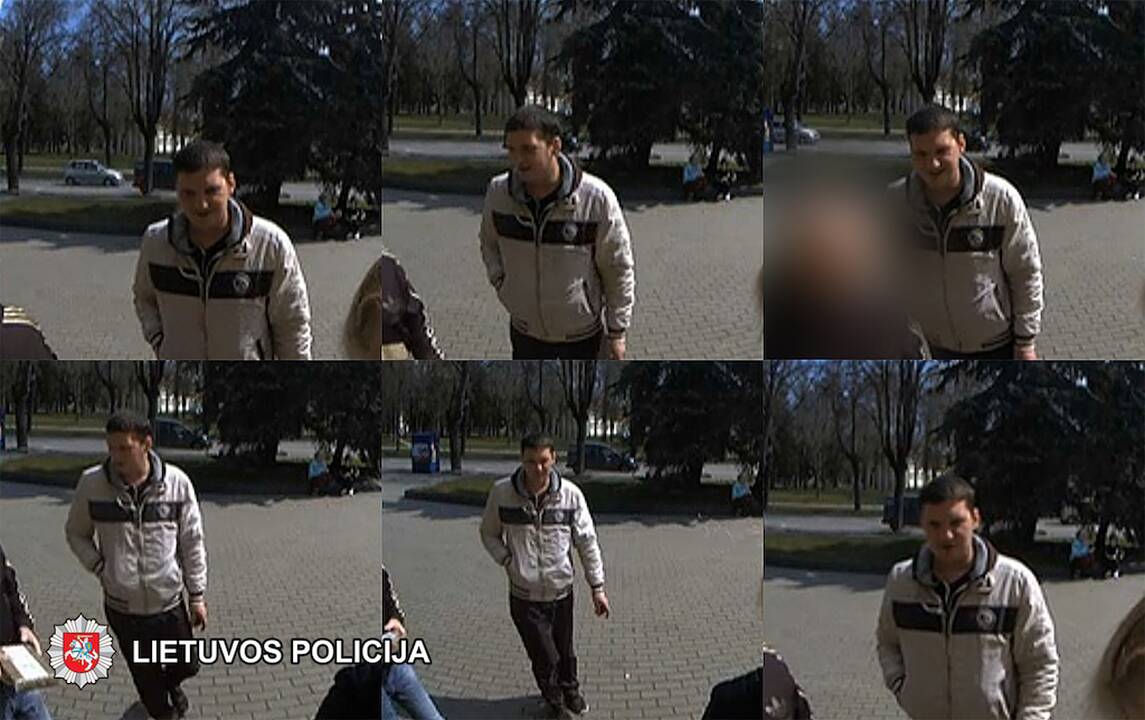 Klaipėdos pareigūnai turi klausimų nuotraukoje užfiksuotam vyrui (gal atpažįstate?)