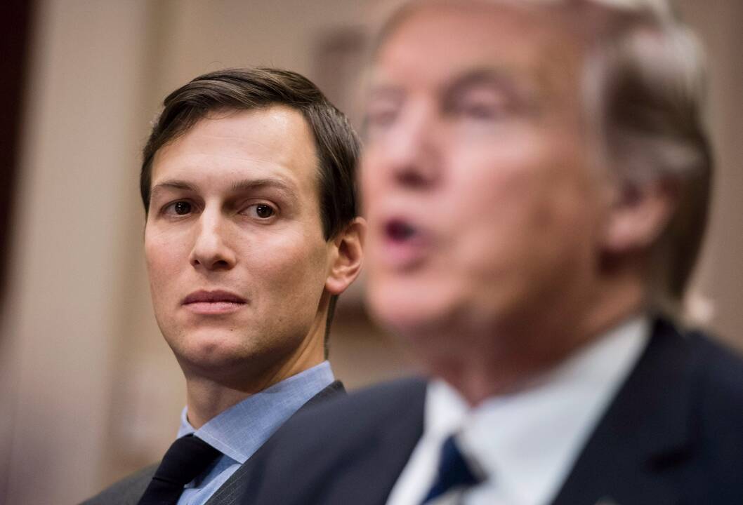 Jaredas Kushneris ir Donaldas Trumpas
