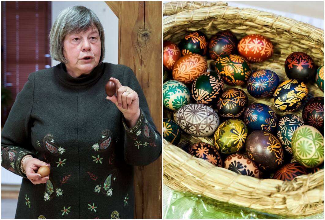 A. Grušelionienės margučiai.