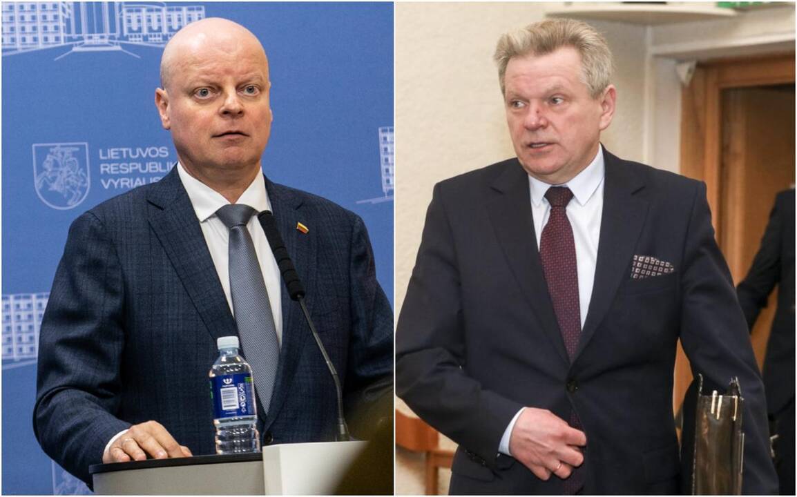 Saulius Skvernelis ir Jaroslavas Narkevičius