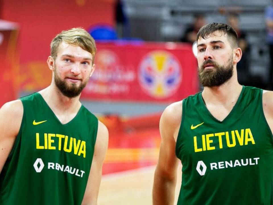 Domantas Sabonis ir Jonas Valančiūnas