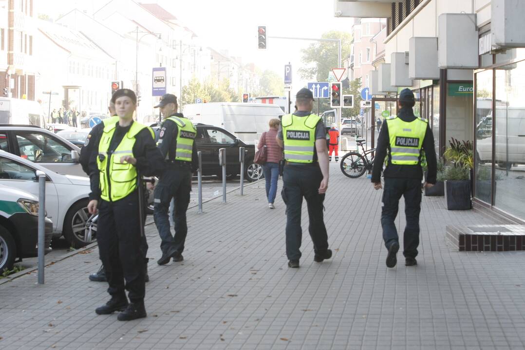 Skiepų priešininkų mitingas Klaipėdoje