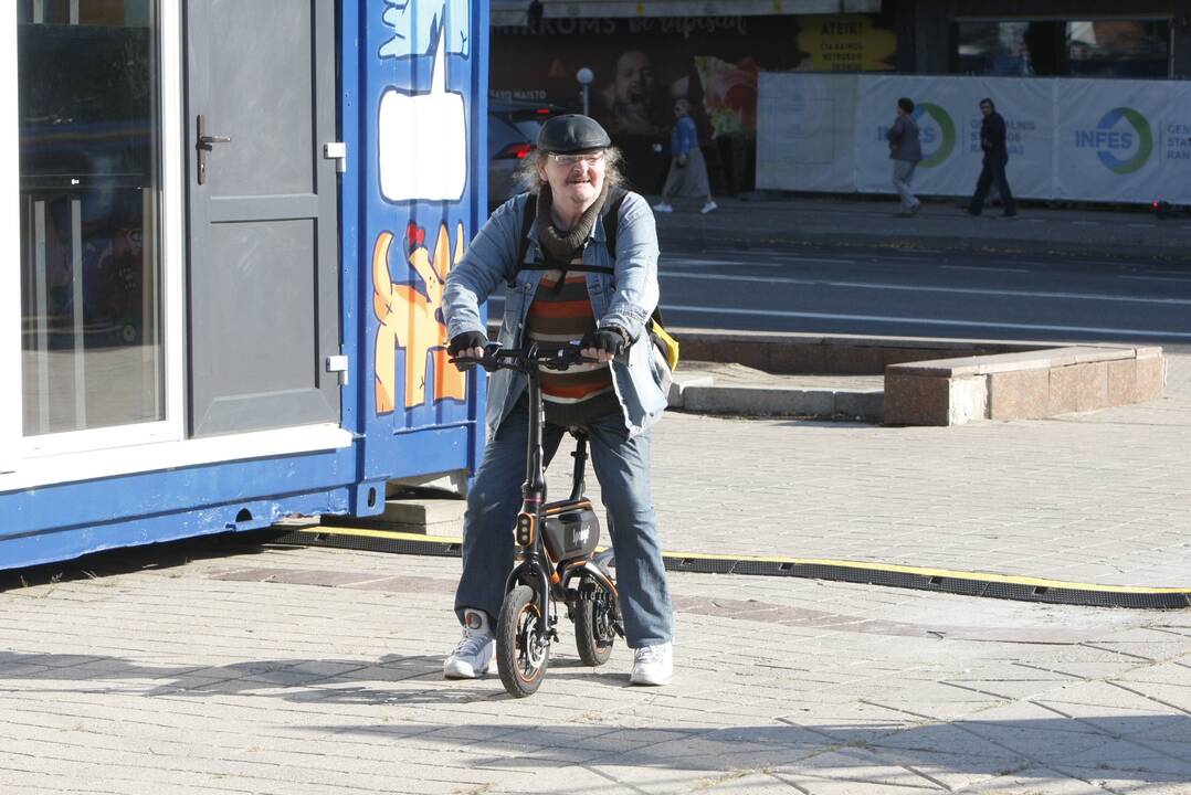 Skiepų priešininkų mitingas Klaipėdoje