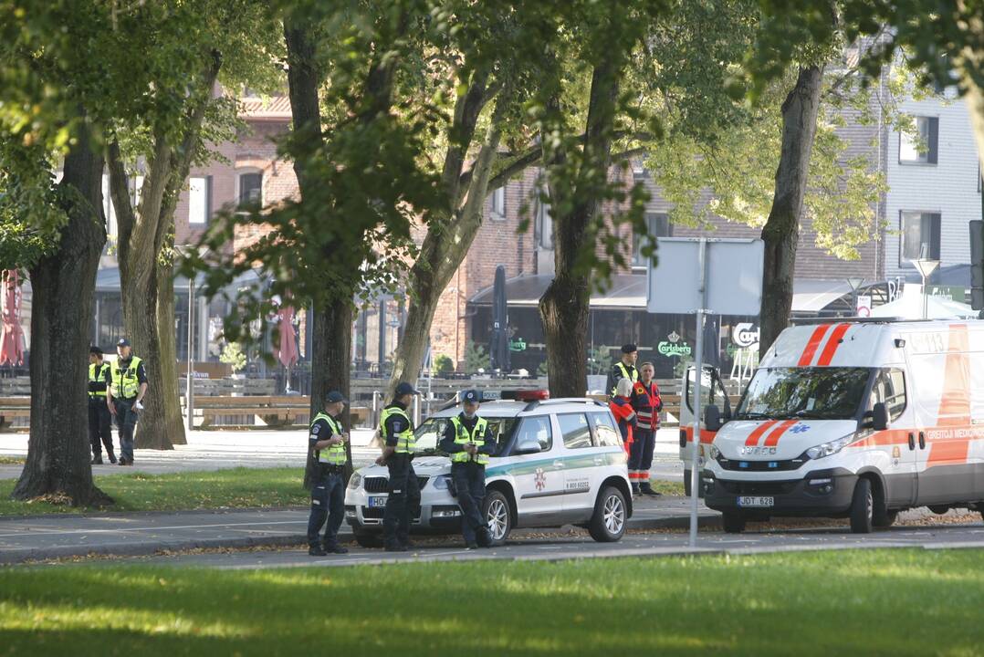 Skiepų priešininkų mitingas Klaipėdoje