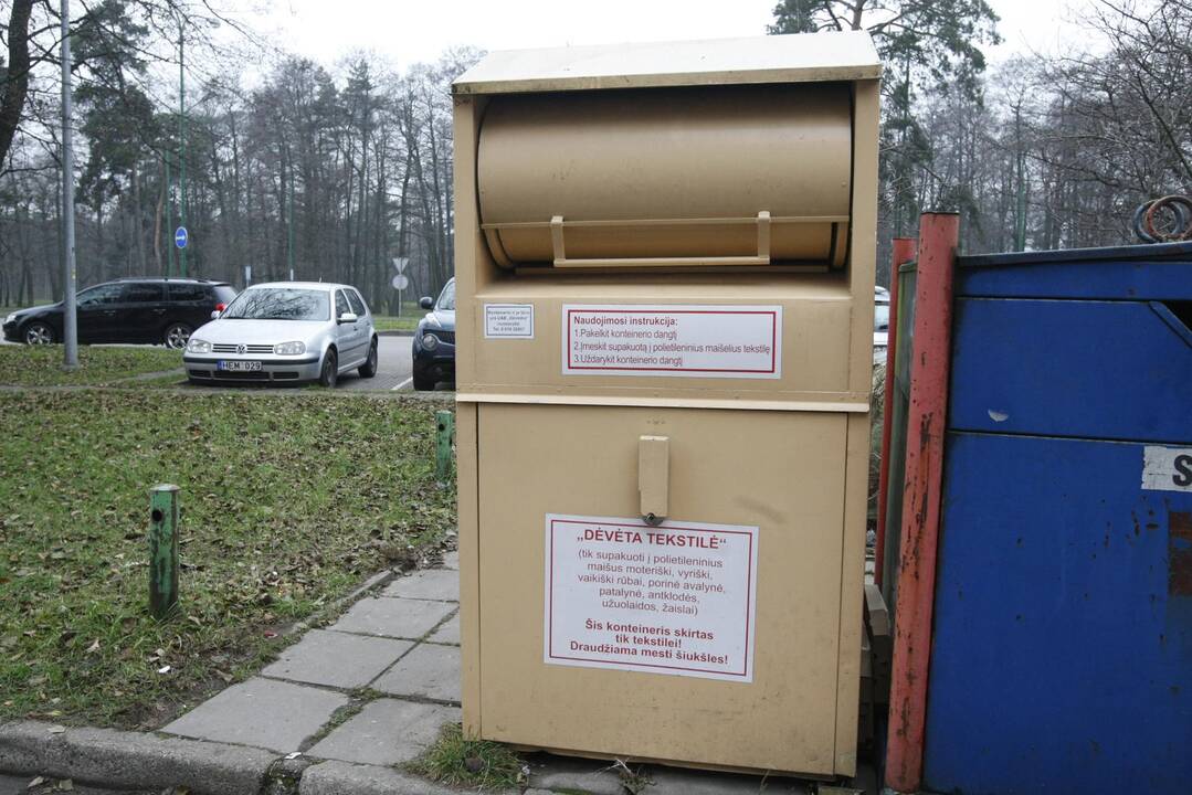 Perspektyvos: kaip mieste bus tvarkomos tekstilės atliekos, žadama numatyti naujuose atliekų tvarkymo planuose.