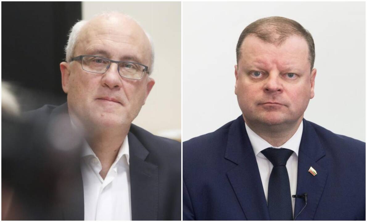 Stasys Jakeliūnas ir Saulius Skvernelis