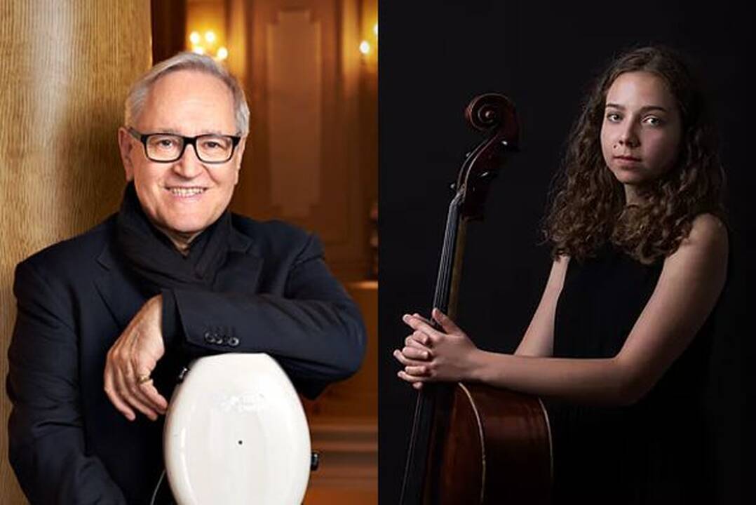 Koncerte „Cellissimo“ D.Geringas gros kartu su violončelininke R.Juknevičiūte.