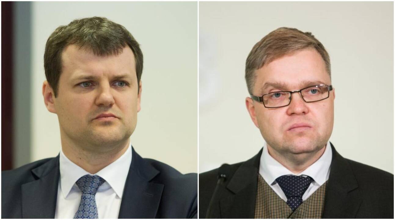 Gintautas Paluckas ir Vitas Vasiliauskas
