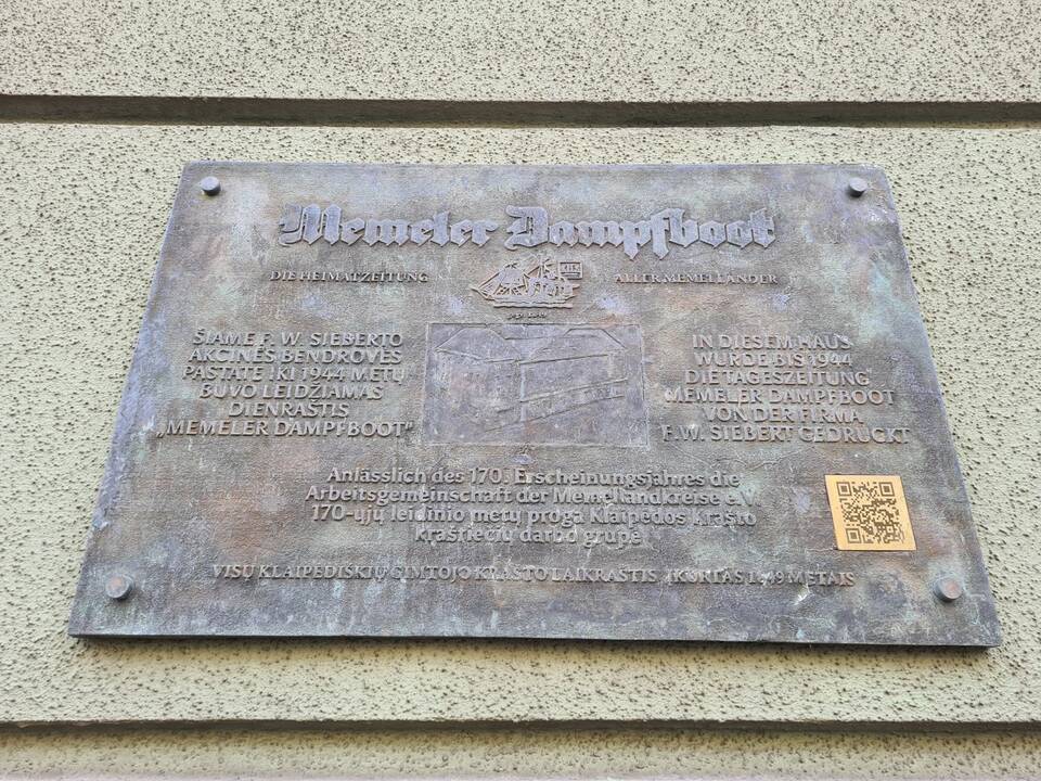 Naujas turistinis maršrutas veda į literatūrinę Klaipėdą tarpukariu.