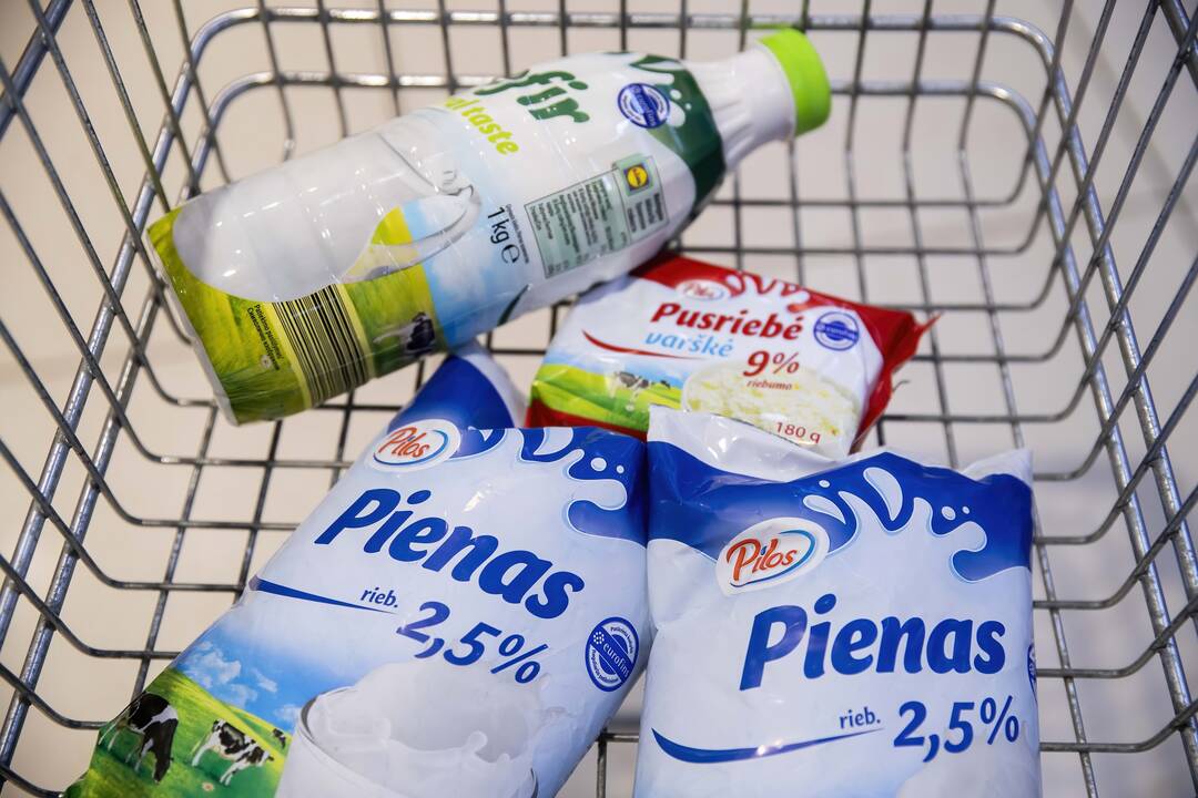 Kokybiška: nuo šiol „Lidl“ pirkėjai prekybos centruose gali rasti išskirtinės kokybės „Eurofins“ spaudu žymėto pieno produktų.