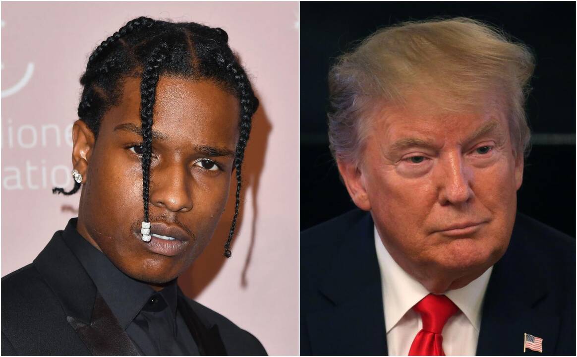  ASAP Rocky ir Donaldas Trumpas