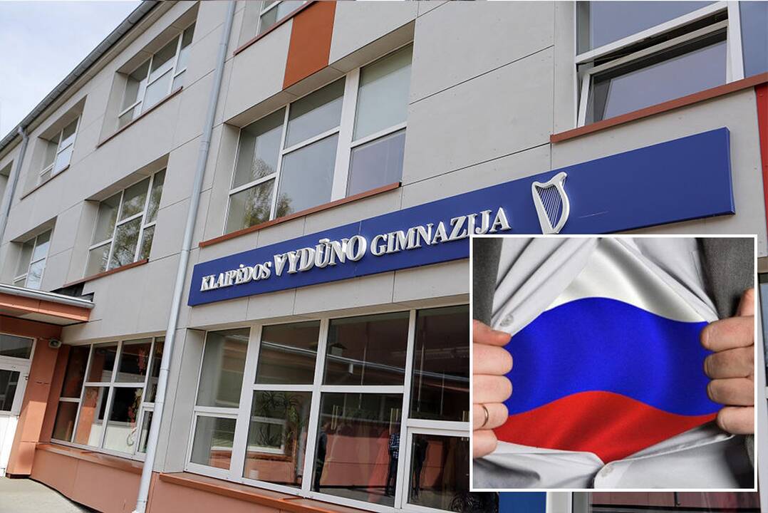 Sprendimas: Kremliaus propagandą per rusų kalbos pamoką skleidusiai Vydūno gimnazijos mokytojai mokyklos vadovas skyrė įspėjimą.