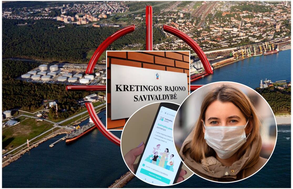 Ribos: Kretingos politikai norėtų, kad į savivaldybę nevažinėtų dirbti tie, kas gyvena Klaipėdoje. Kad užkrato neparvežtų. Bet tie, kurie nesivakcinavo, panašu, į darbą eiti galės, nes jie gyvena Kretingoje.