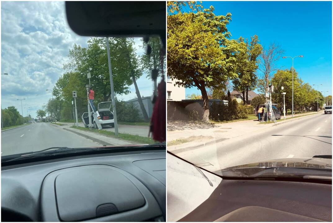 Įspėjimas: Kretingos gatvėje, judėdami miesto centro link, vairuotojai turėtų būti atidūs – čia netrukus vėl pradės veikti greičio matuoklis.