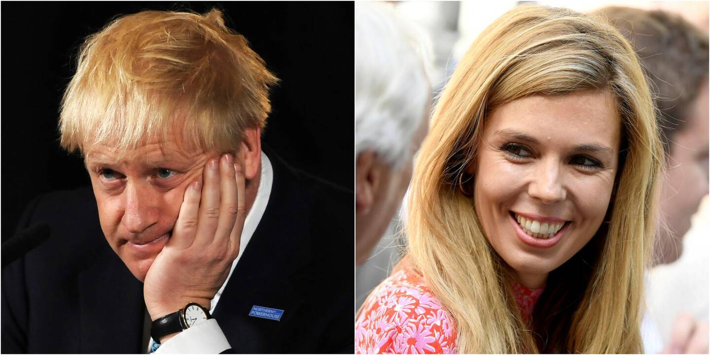 Borisas Johnsonas ir Carrie Symonds