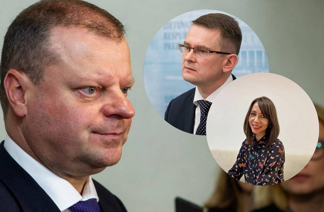 Saulius Skvernelis, Aistė Šuksta, Arūnas Dulkys