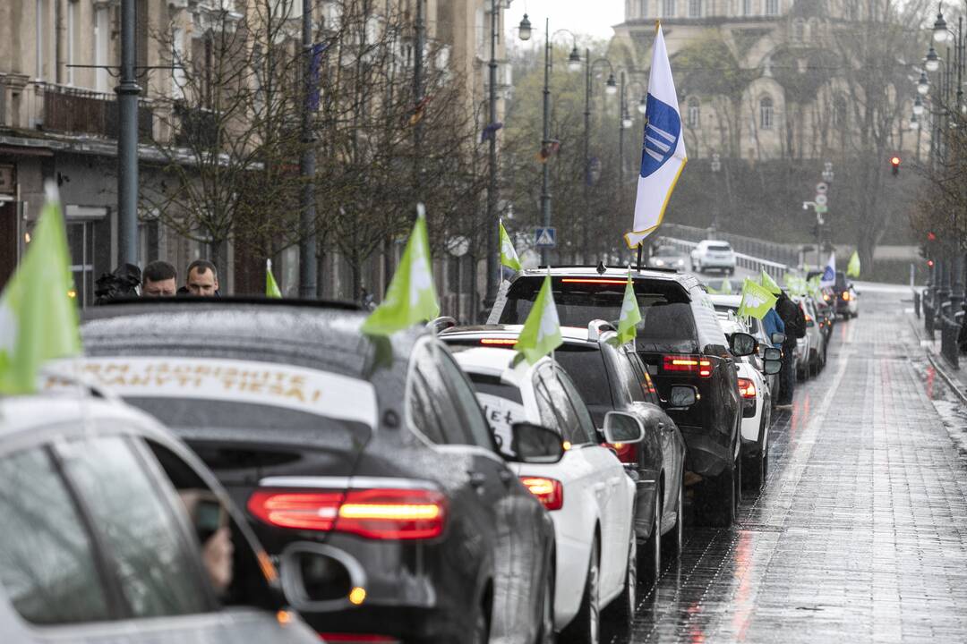 Sanatorijos „Belorus“ darbuotojų protestas Vilniuje