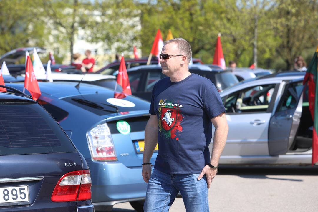 „Didžiojo šeimos gynimo maršo“ dalyvių pasiruošimas Akademijoje
