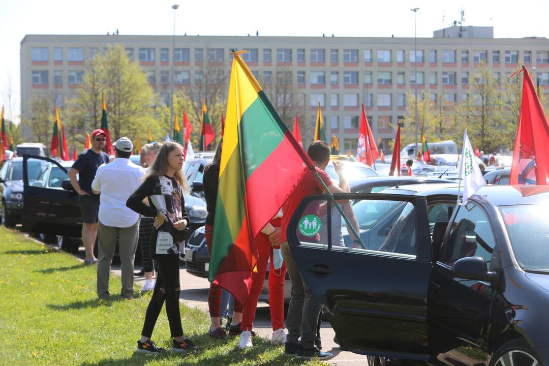 „Didžiojo šeimos gynimo maršo“ dalyvių pasiruošimas Akademijoje