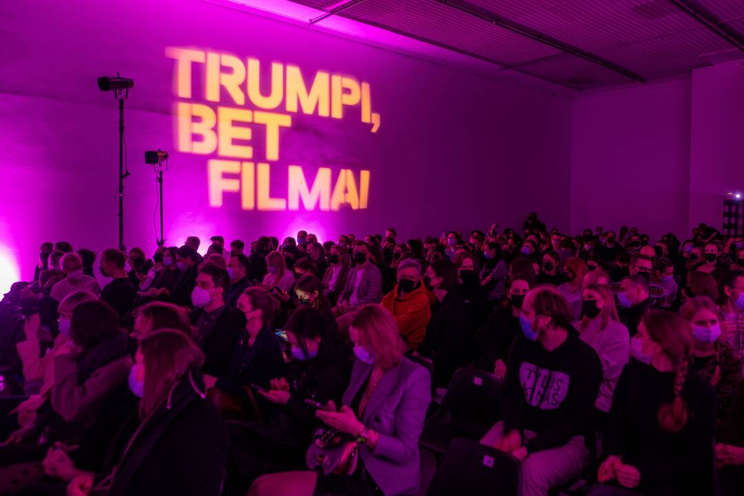 15-ojo Vilniaus tarptautinio trumpųjų filmų festivalio atidarymo ceremonija