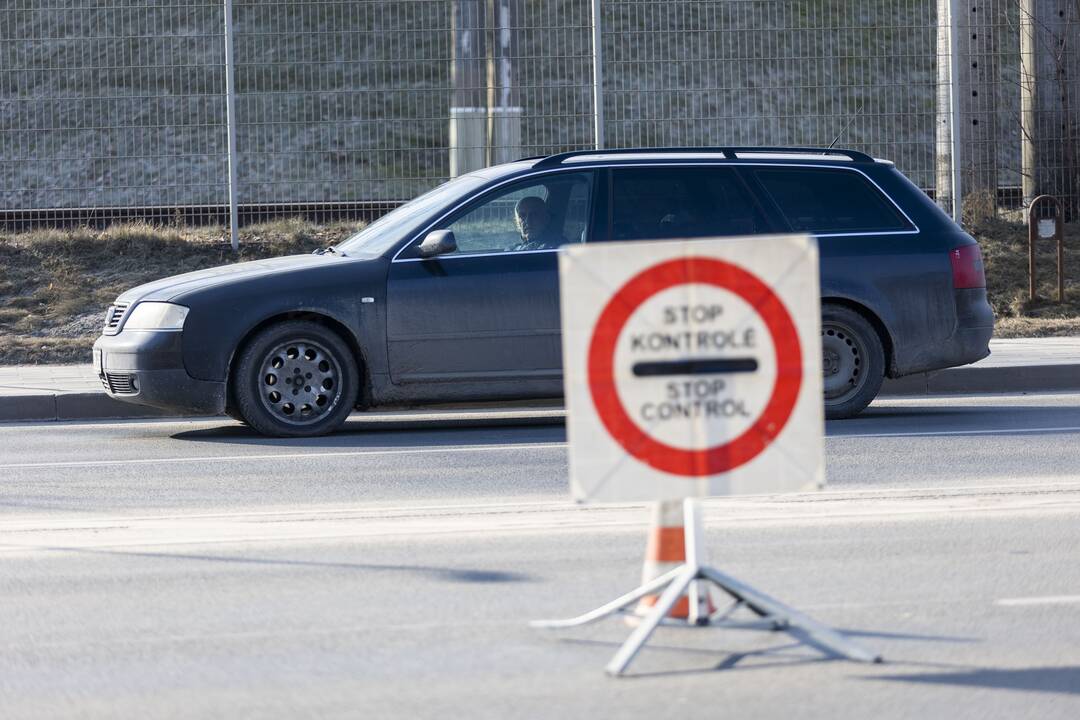 Policijos reidas Drujos gatvėje