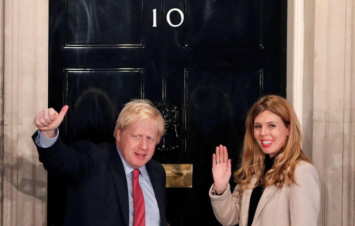 Borisas Johnsonas ir Carrie Symonds