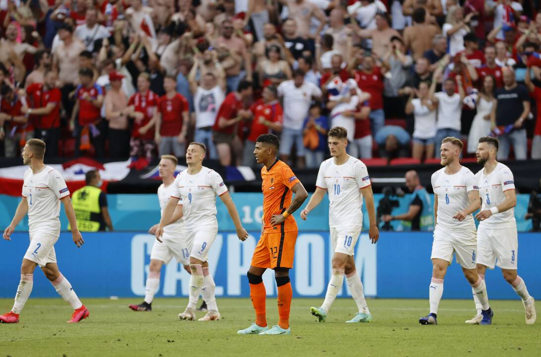 Europos futbolo čempionatas: Čekija–Nyderlandai 2:0