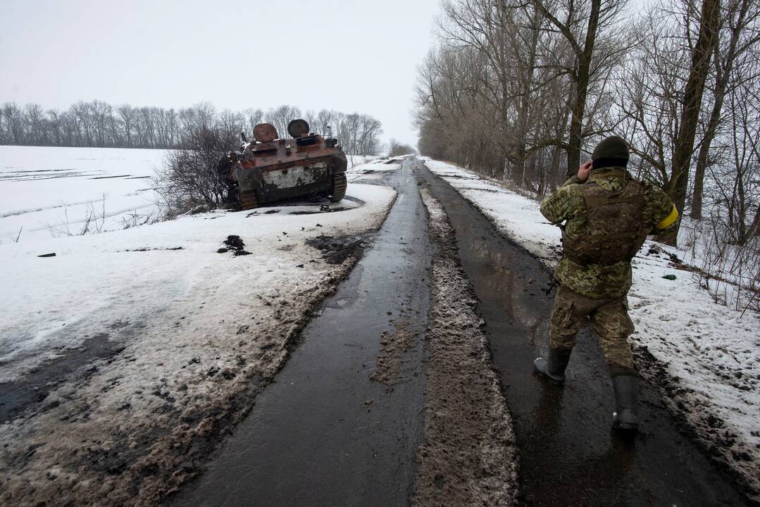 TVF: karo Ukrainoje eskalacija sukeltų griaunančią ekonominę žalą