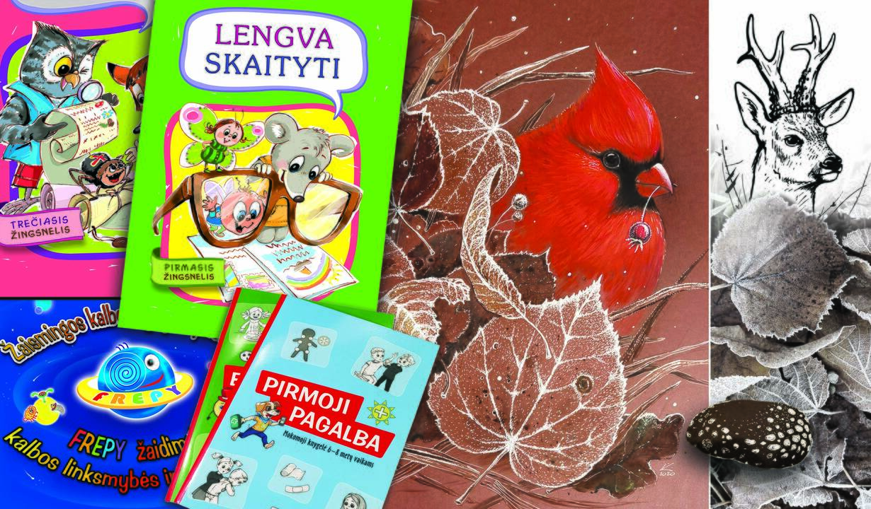 Šaltiniai: idėjos gimsta įvairiai, kartais užtenka pamatyti įdomų akmenuką ar kriauklę.