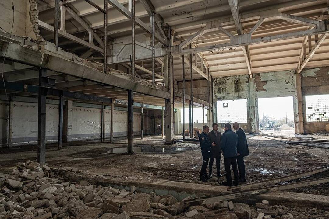 Valstybės ekstremalių situacijų komisija apsilankė Alytaus gaisravietėje
