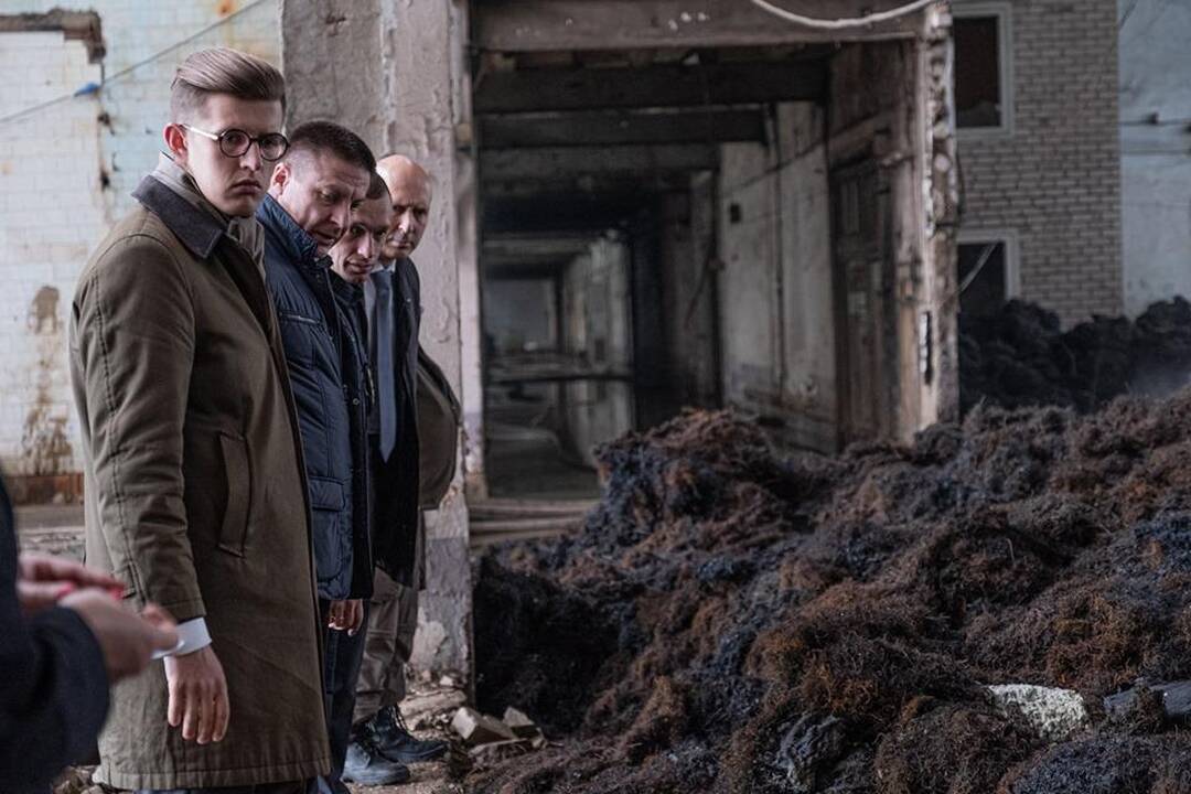 Valstybės ekstremalių situacijų komisija apsilankė Alytaus gaisravietėje