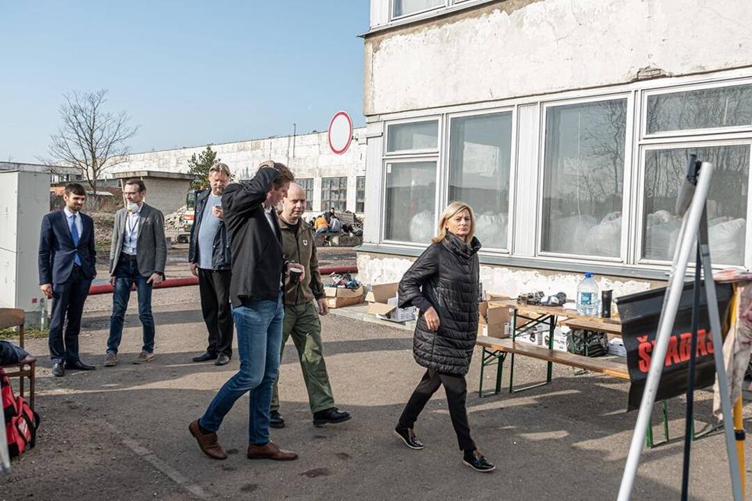 Valstybės ekstremalių situacijų komisija apsilankė Alytaus gaisravietėje