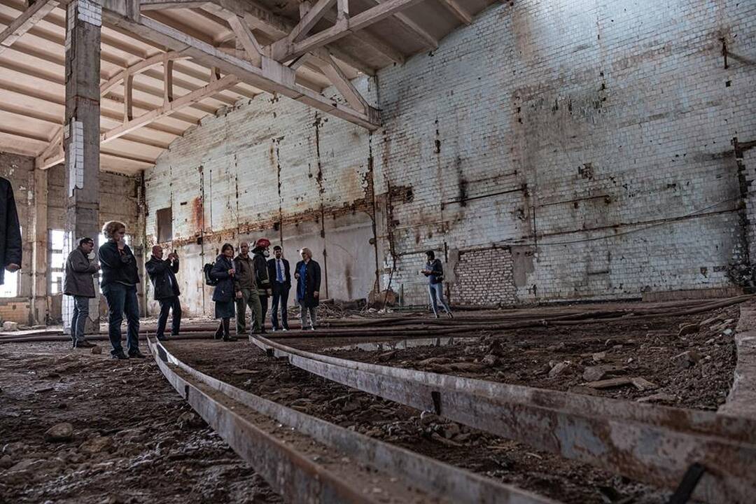 Valstybės ekstremalių situacijų komisija apsilankė Alytaus gaisravietėje