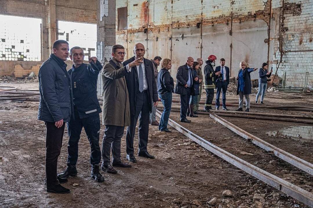 Valstybės ekstremalių situacijų komisija apsilankė Alytaus gaisravietėje