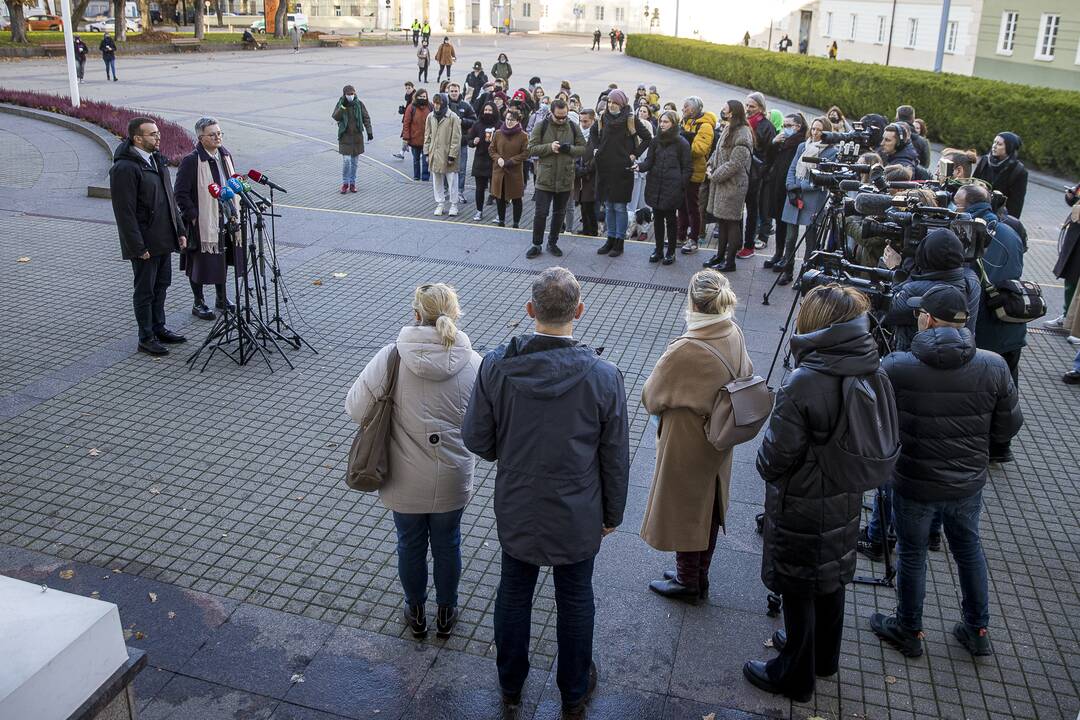 Už LGBTQ teises kovojanti R. Račienė susitiko su prezidentu