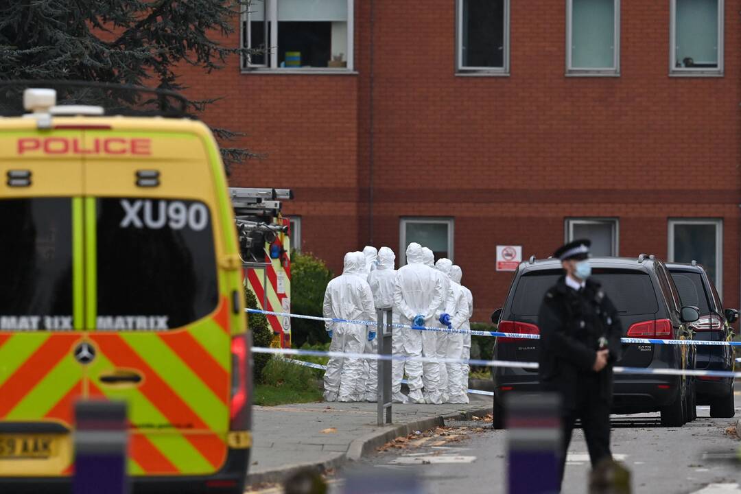 Britų policija: sprogimas šalia Liverpulio ligoninės buvo teroristinis incidentas