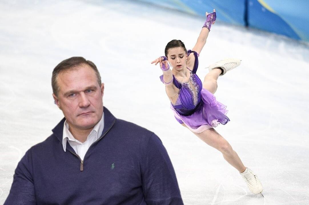 Virgilijus Alekna ir Kamila Valijeva