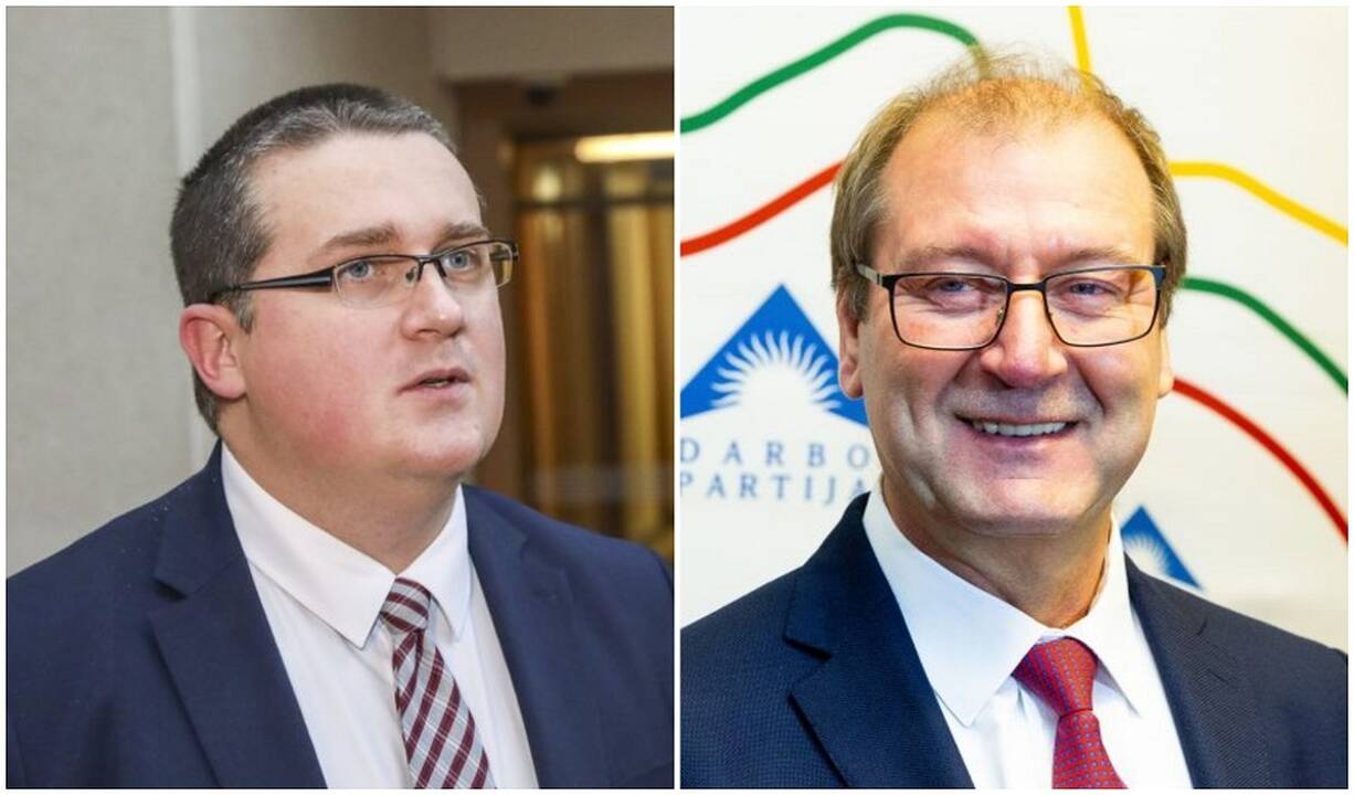 Skirmantas Malinauskas ir Viktoras Uspaskichas