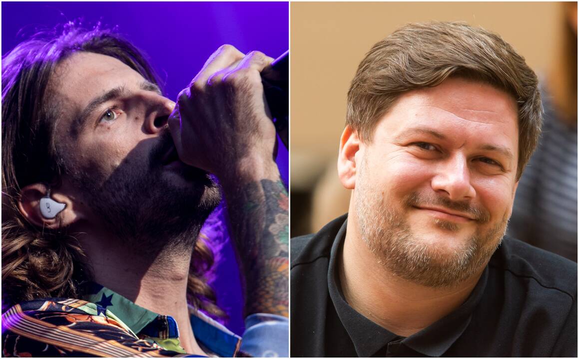 Justinas Jarutis ir Merūnas Vitulskis