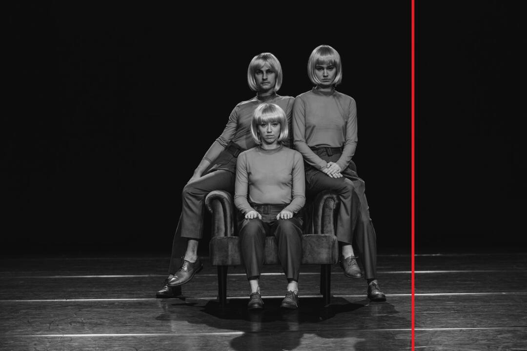 Scena iš šokio detektyvo „Kill, Baby, Kill“ (choreografė I. Kuznecova).