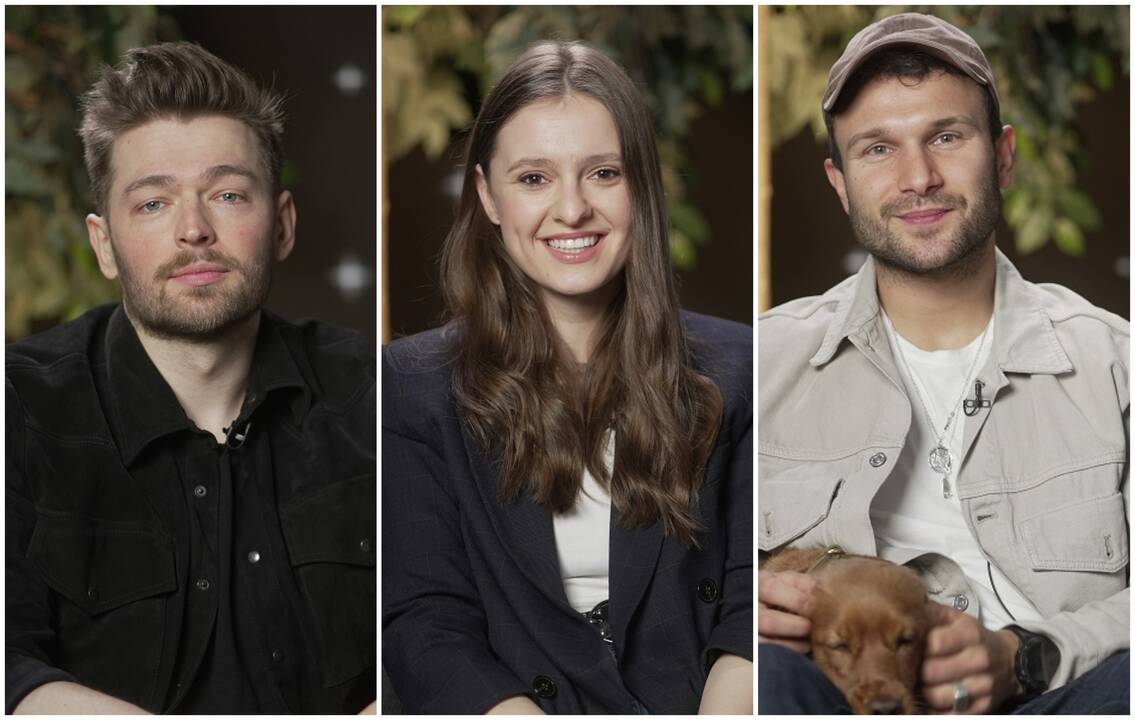 Jurijus Veklenko, Ieva Zasimauskaitė, Vaidas Baumila