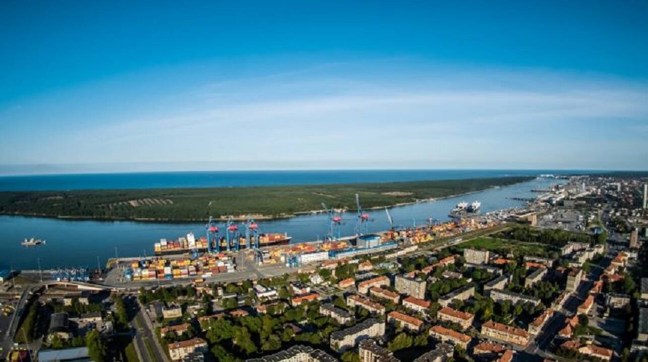 Žalioji uosto kryptis parengtoje koncepcijoje