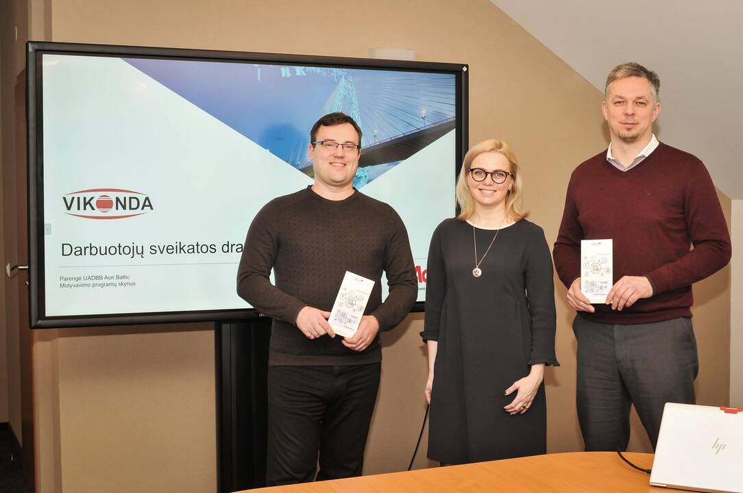 Nauda: sveikatos draudimu apdrausti visi „Vikondos“ įmonių darbuotojai, kurių yra per pusšešto šimto.