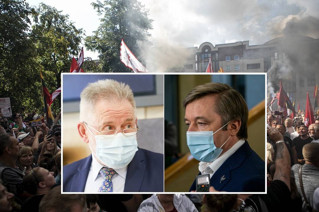 Algirdas Sysas ir Ramūnas Karbauskis