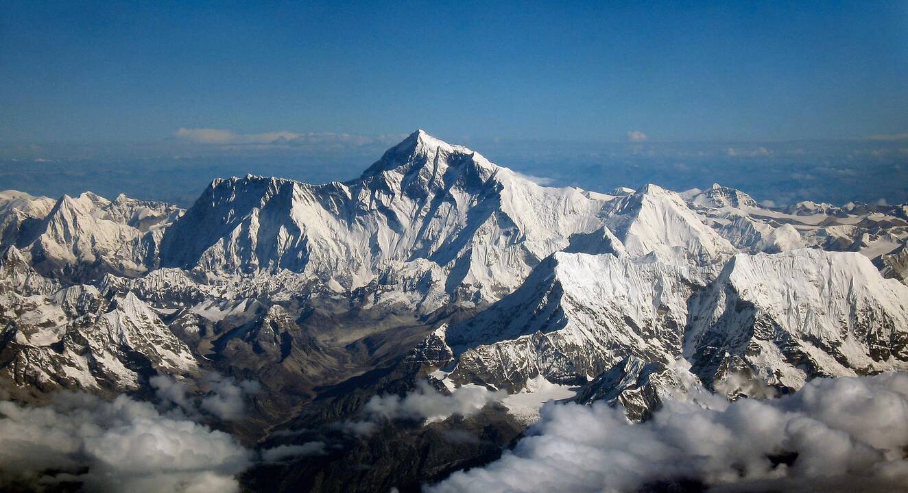 Everestas pavadintas jo net nemačiusio žmogaus garbei 