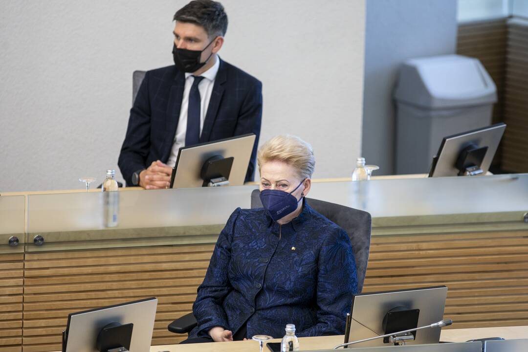 Prezidento G. Nausėdos antrasis metinis pranešimas