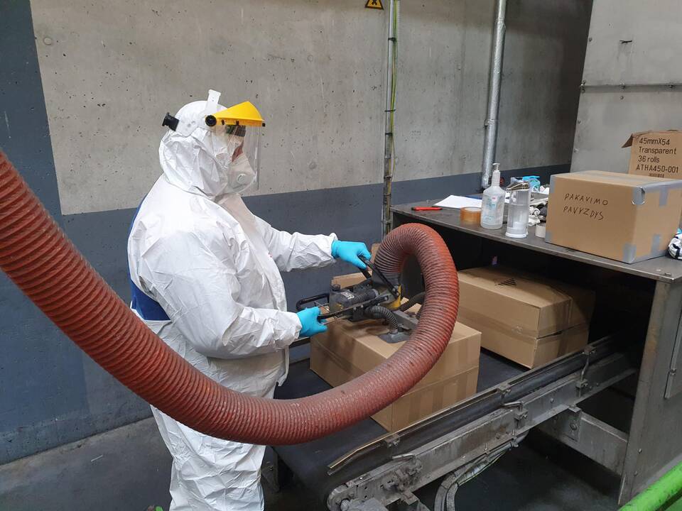 „Toksika“ saugiai utilizuoja koronavirusu užkrėstas medicinines priemones