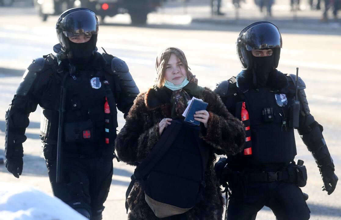 Maskvos teisme sprendžiama dėl A. Navalno laisvės atėmimo bausmės