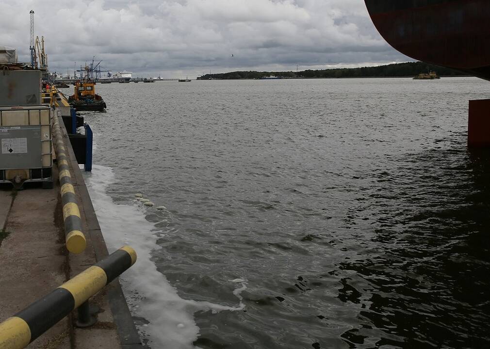 Vieta: ginčas teisme kilo dėl akvatorijos gilinimo prie 67 ir 68 krantinių.